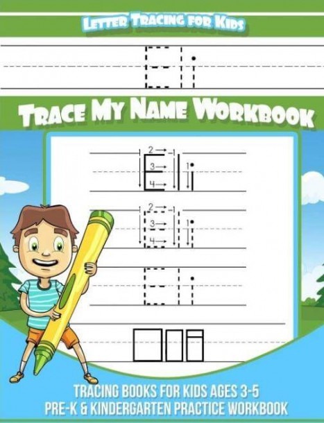 Eli Letter Tracing For Kids Trace My Name Workbook Tracing Books