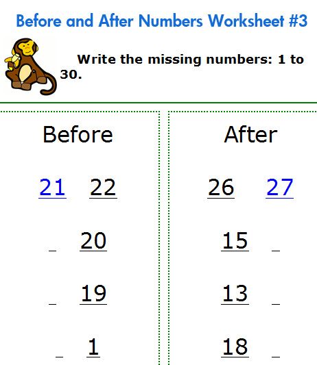 Free Printable Math Worksheets For Kindergarten And Elementary