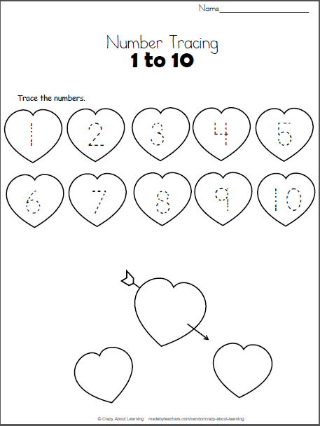 Free Valentine S Day Math