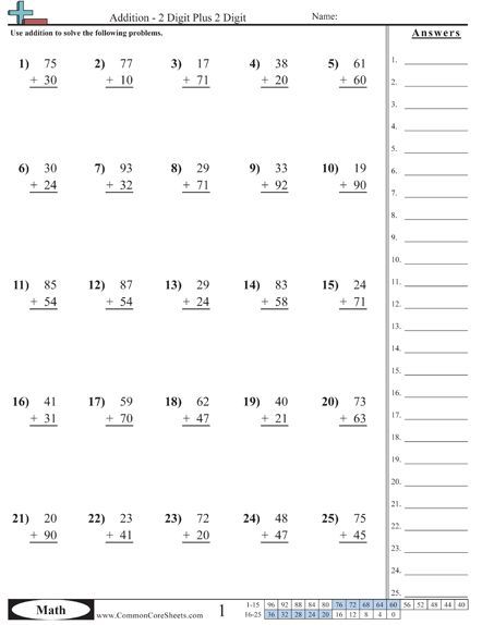 Hundreds Of Free Printable Common Core Worksheets For Math  Social