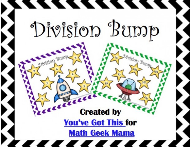 Long Division Bump Games  Free
