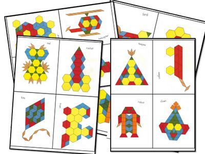 Pattern Block Printables Free