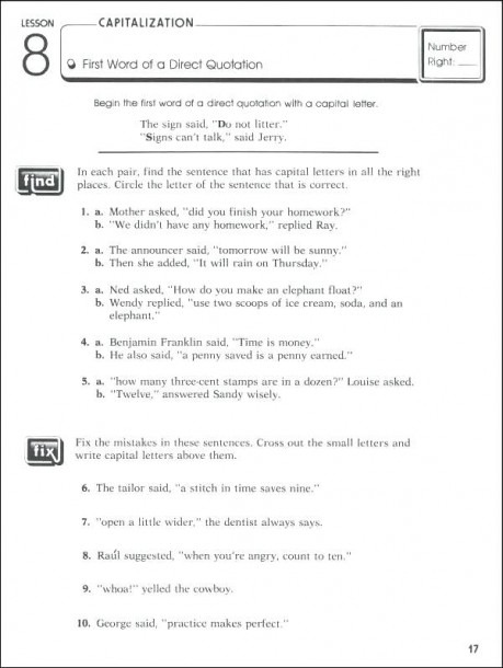 Punctuation Worksheets 2nd Grade High School Hi On Kids Spelling