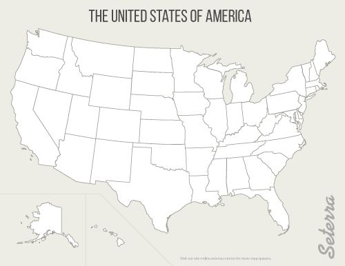 The Us 50 States Printables Map Quiz Game United States Map Quiz